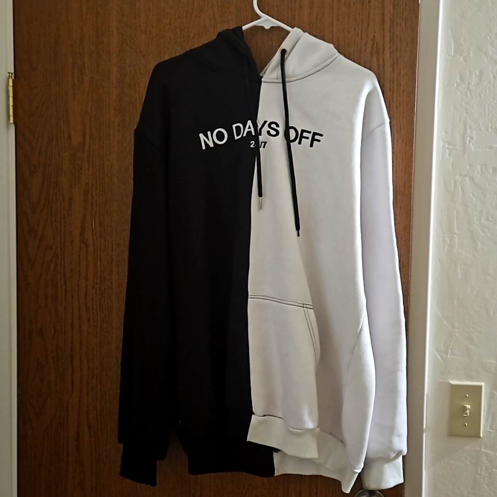 No days off hoodie(silk hood)